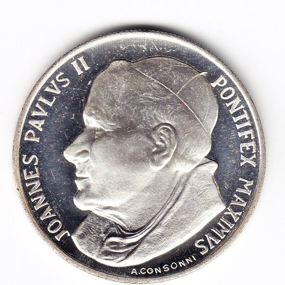 Vatican Pope John Paul II Medal (b89) - Picture 1 of 2